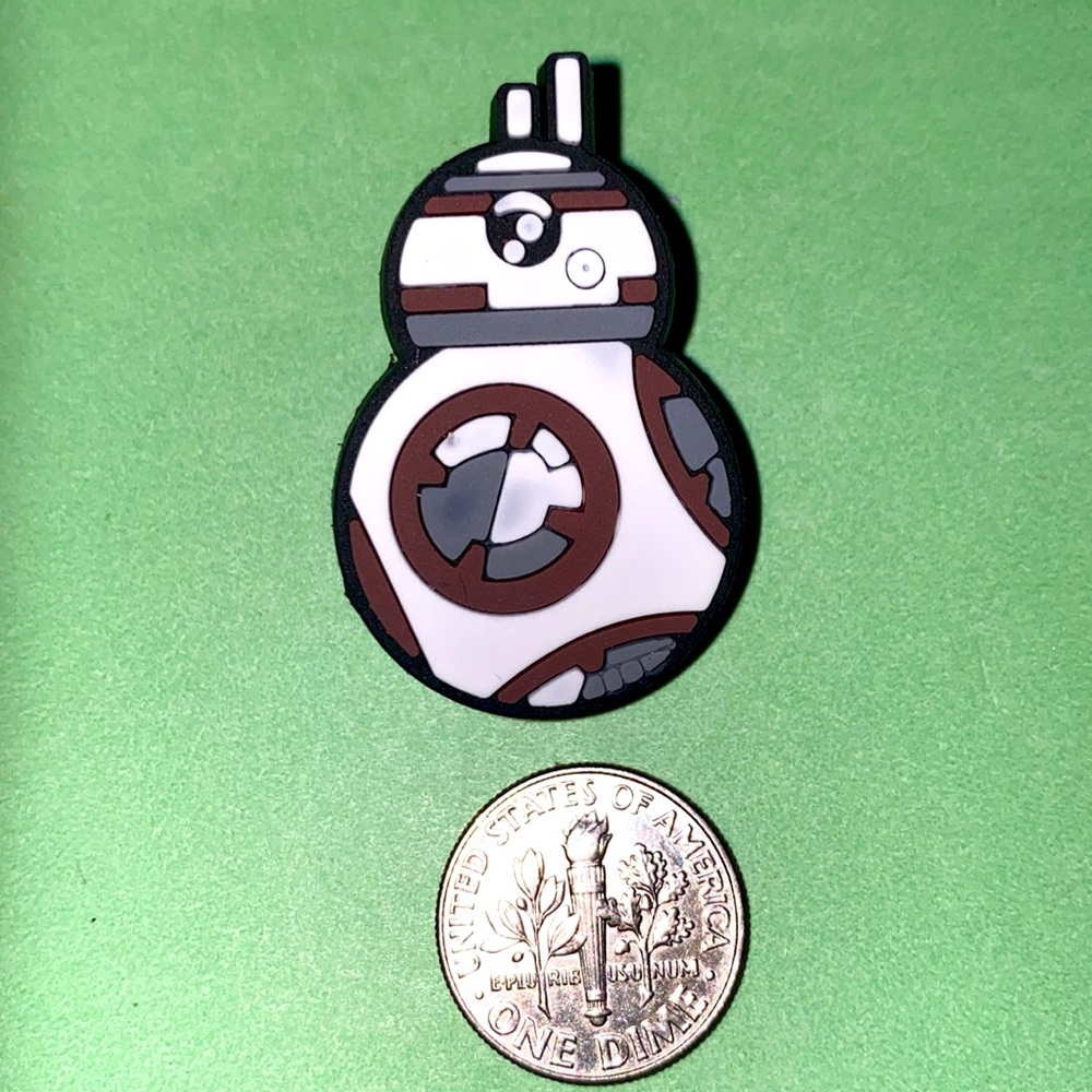 (10 for $15) BB-8 Star Wars The Mandalorian Crocs Shoe Charms